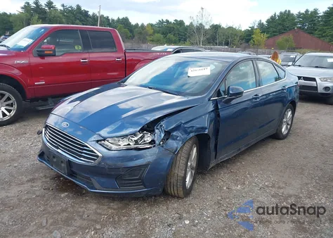 2019 Ford Fusion Se z USA, uszkodzony, nr VIN 3FA6P0HD3KR156989